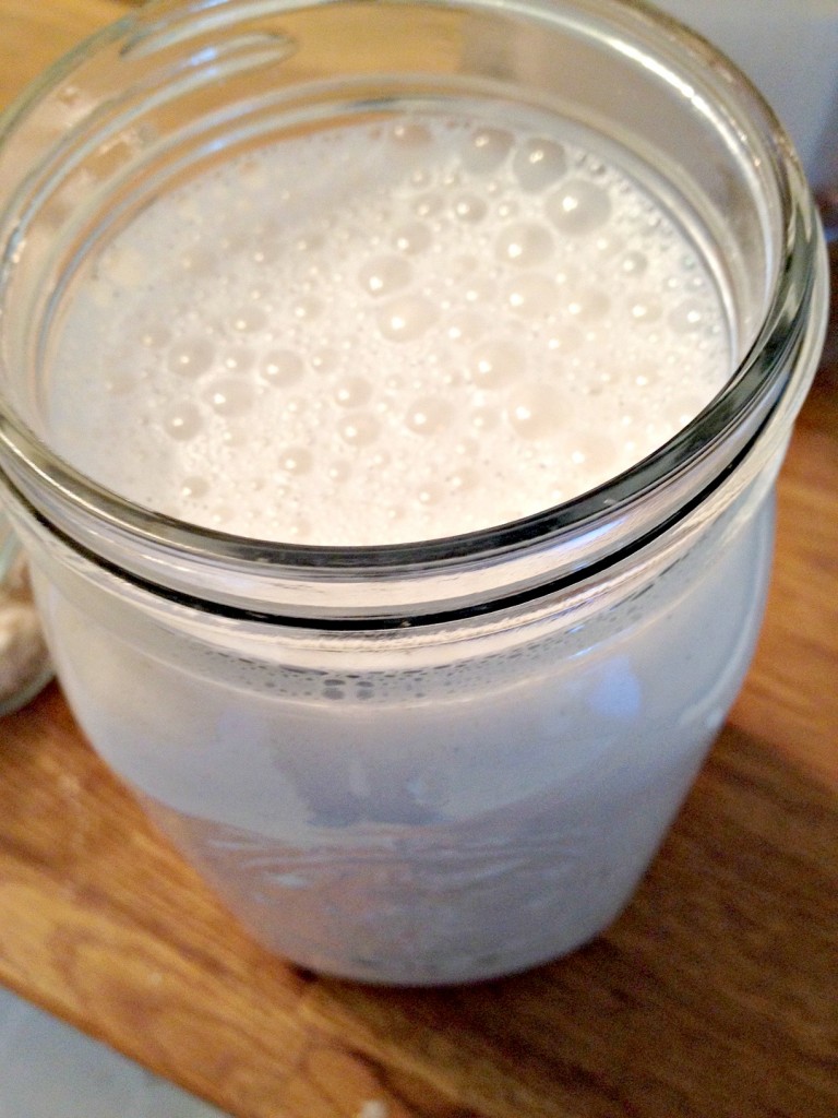 almond milk edited jar
